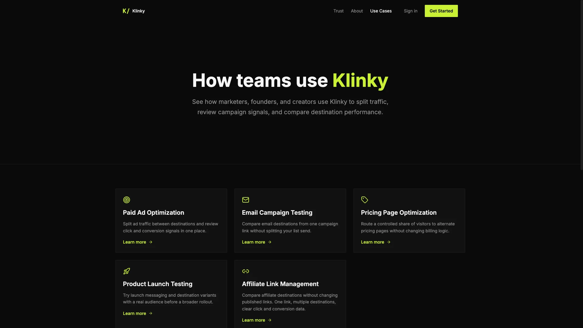 Klinky product screenshot