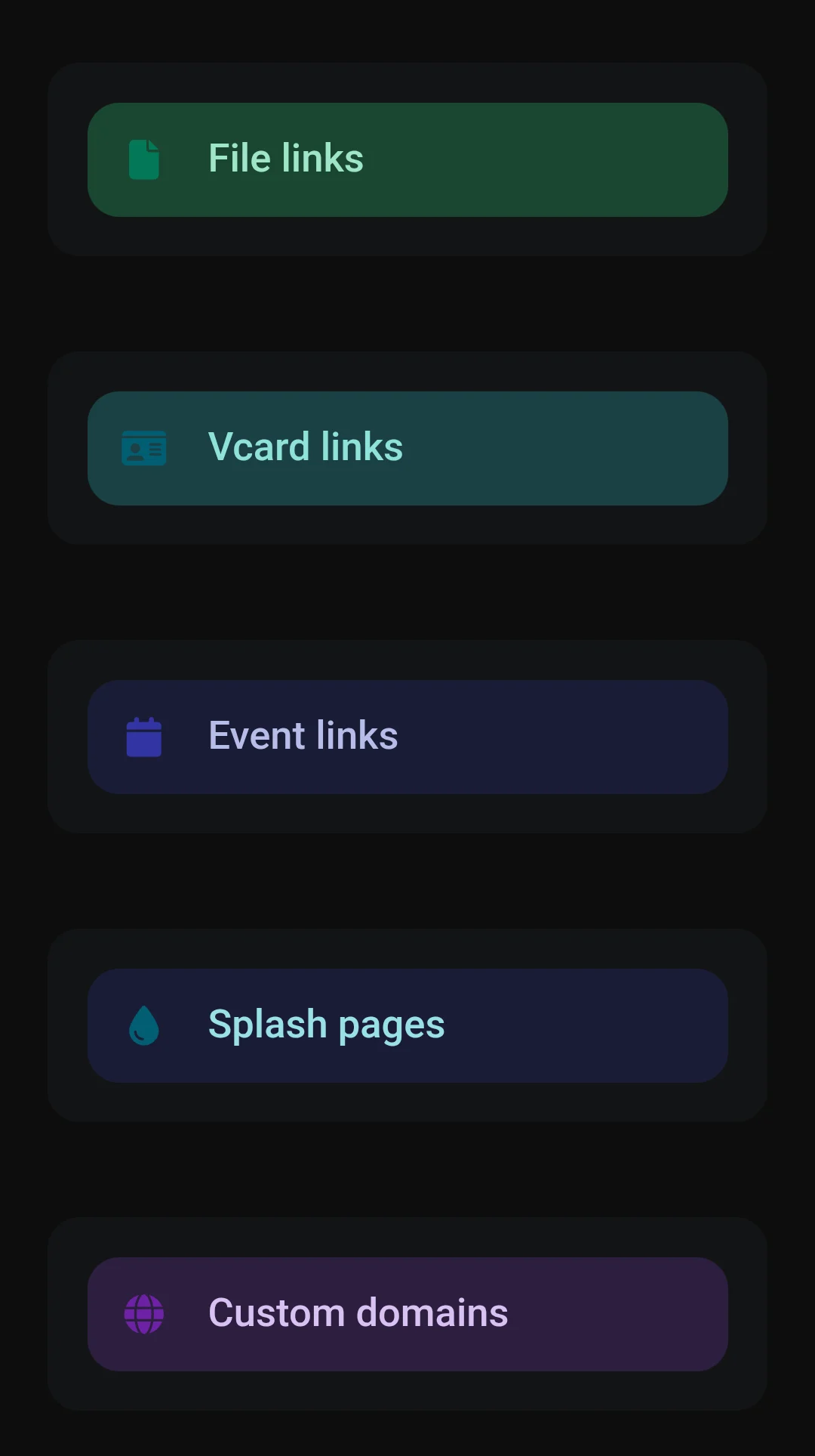 BYO product screenshot